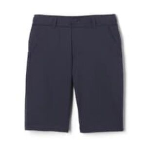 French Toast Short Khaki Kids' 2-Pack Flat Front Stretch Twill Shorts